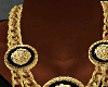 gold lion swag chain    