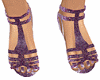 Sandals lilac