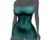 Velvet Teal Dress