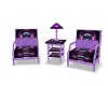 Purple S&S Chairs