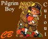 CB Pilgrim Boy Cutout