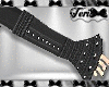 Black Studded Cuffs