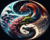 6v3| Dragon Yin Yang Rug