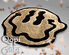 Tan Smile Emoticon Rugs