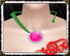 *Jo* Pink Flower Choker