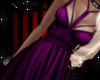 -H- Purple Leather Dress