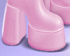 Pink Long Boots