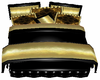 Gold/Blk Bed