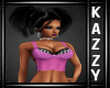 }KC{ Top & Shorts/Pink