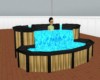 Blk gold hottub