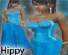 -CT Blu Sequ Hippy Dress