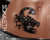 IO-Black Scorpion Tattoo
