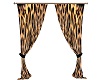 leopard curtains