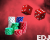 EDJ Red Dice & Chips