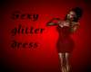 *SD* red glitter dress