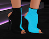 blue and black bootie