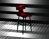 red&black Counter Stool