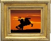 Sunset Cowboy Picture