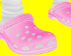 Pink Crocs