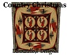 country christmas rug