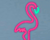 Neon Flamingo Lamp