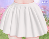 w. White Cute Skirt