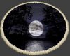 Dark Moon Round Rug