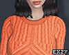Y2K Sweater Orange <