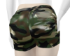 Army Latex Booty Short