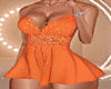 🎀 Hbb orange Dress