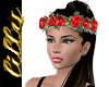 Red rose crown