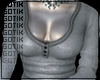 goth white sweater