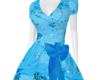 Blue party dress