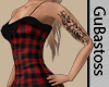 Mini Vestido C/ Tatuagem