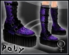 Creeper Boots .f. purple
