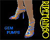 gem pumps 02RM blue