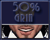 Grin 50%