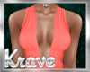 [K] GINGA DRESS RL CORAL