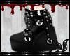 FOX leather boots emo