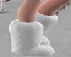 White Fur Boots