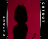 DEMON GIRL CUTOUT