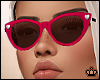 Pink Cateye Sunglasses