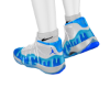 BLUE SLIME SHOES