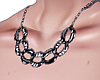 "Blk Ring Necklace"