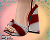 (S) 60s Checker Heels