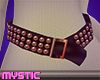 Red/Rose Gold Belt