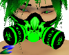 {f} toxic green gas mask