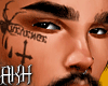A| AVENGE Face Tattoo