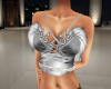 (S)Silver angel top