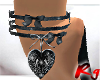 [Rg]Holiday Heart Anklet